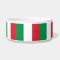Italian Flag Pet Bowl