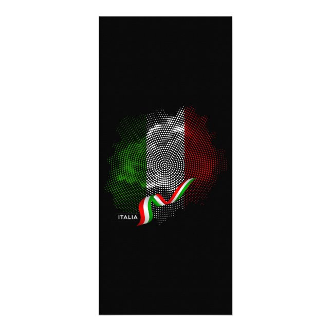 Italian flag rack card (Front)