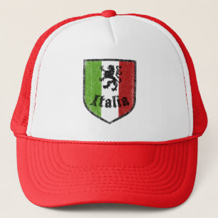 Italian Flag Retro Vintage Style Hat