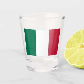 Italian Flag Shot Glass
