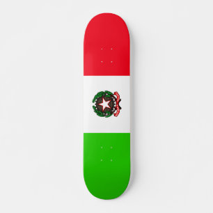 Italian flag skateboard
