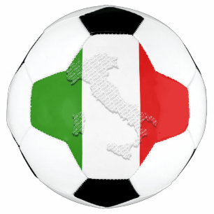 Italian flag soccer ball