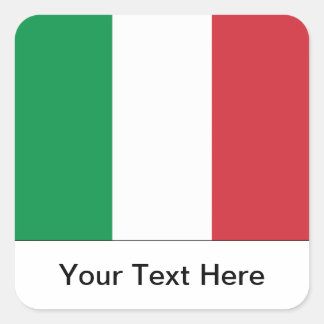 Italian Flag Sticker