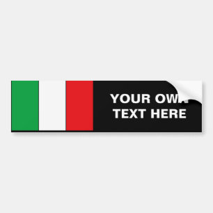 Italian Flag T-shirts and Gifts Bumper Sticker
