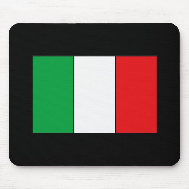 Italian Flag T-shirts and Gifts Mouse Pad (Front)