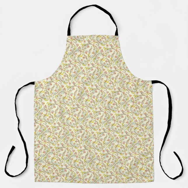 Italian Florentine Flourishes Apron (Front)