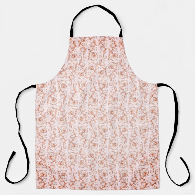 Italian Florentine Flourishes Apron (Front)