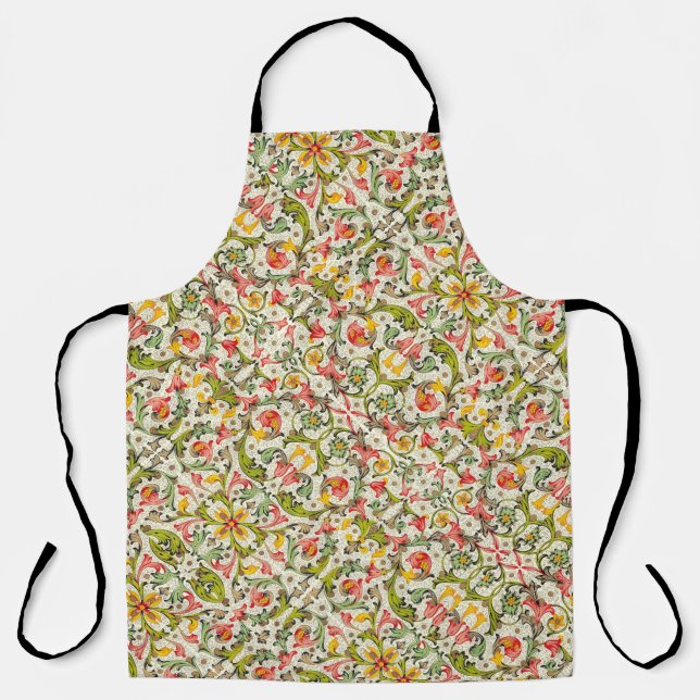 Italian Florentine Flourishes Apron (Front)