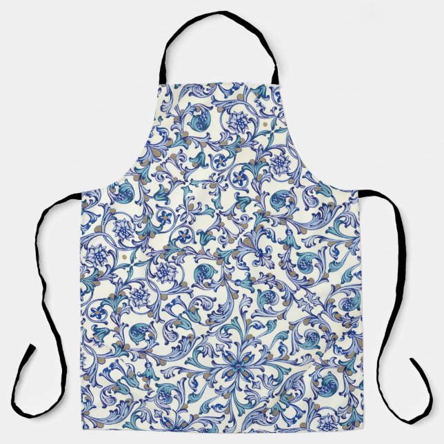 Italian Florentine Flourishes Apron (Front)