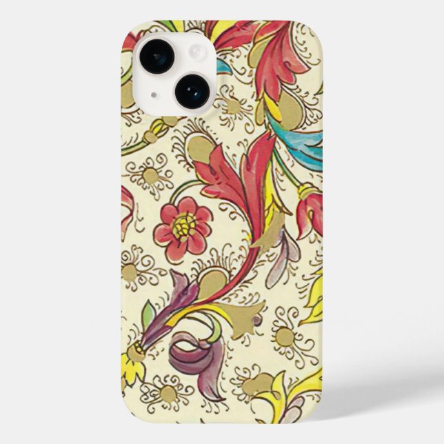 Italian Florentine Flourishes Pattern Case-Mate iPhone Case (Back)