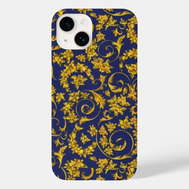 Italian Florentine Flourishes Pattern Case-Mate iPhone Case (Back)