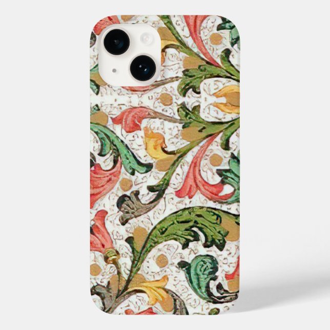 Italian Florentine Flourishes Pattern Case-Mate iPhone Case (Back)