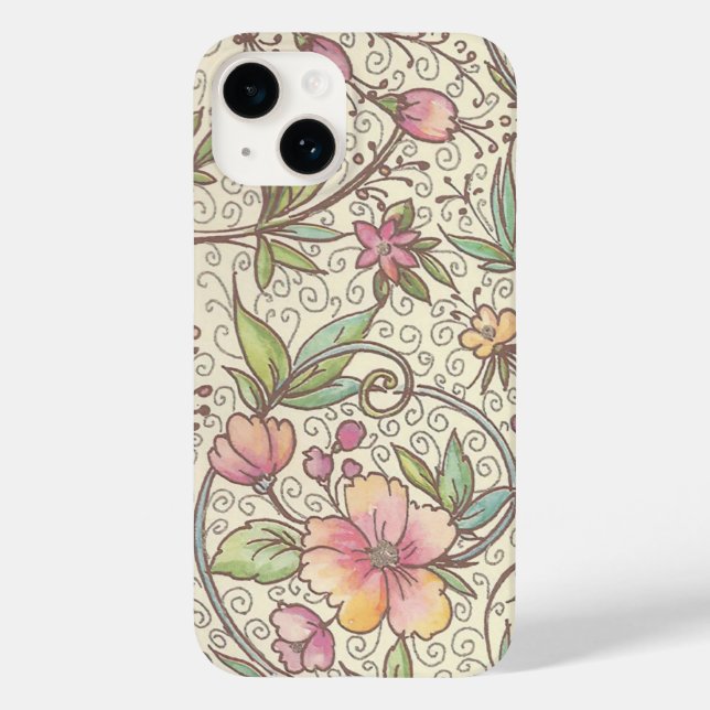 Italian Florentine Flourishes Pattern Case-Mate iPhone Case (Back)