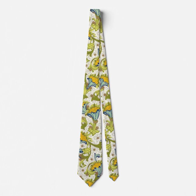 Italian Florentine Flourishes Tie (Front)