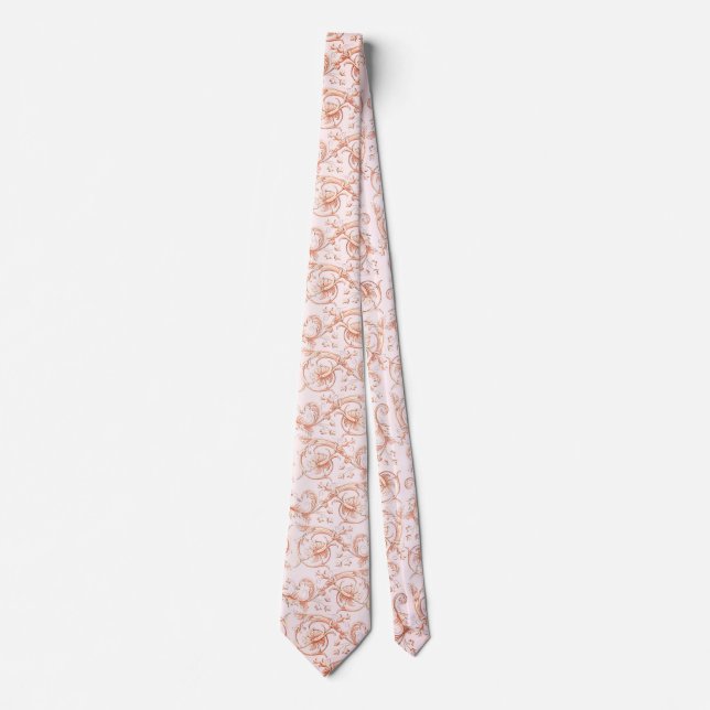 Italian Florentine Flourishes Tie (Front)