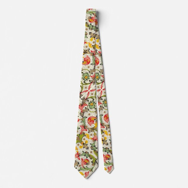 Italian Florentine Flourishes Tie (Front)