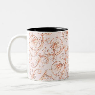 Italian Florentine Flourishes Two-Tone Coffee Mug