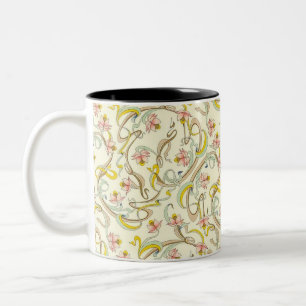 Italian Florentine Flourishes Two-Tone Coffee Mug