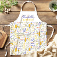 Italian Food Custom Name Apron