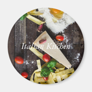 Italian Food Personalise Text Magnet