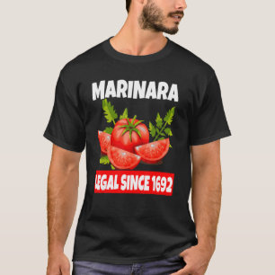 Italian Food Pun Marinara Tomato Sauce T-Shirt