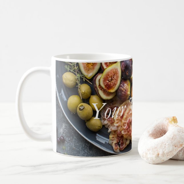 Italian Food Selection Coffee Mug (With Donut)