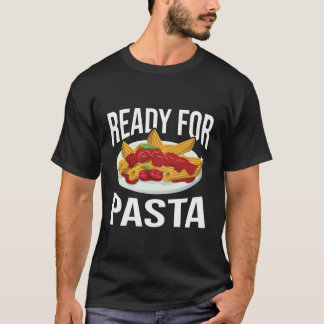 Italian Food Spaghetti Noodles Design For A Pasta  T-Shirt