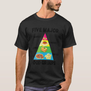 Italian Food   Spaghetti Pizza Ravioli Major Food  T-Shirt
