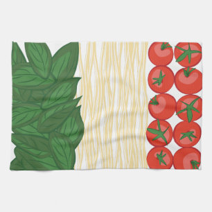 Italian Food Tea Towel