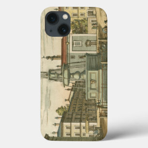 Italian Fountain in Town Square by Falda iPhone 13 Case