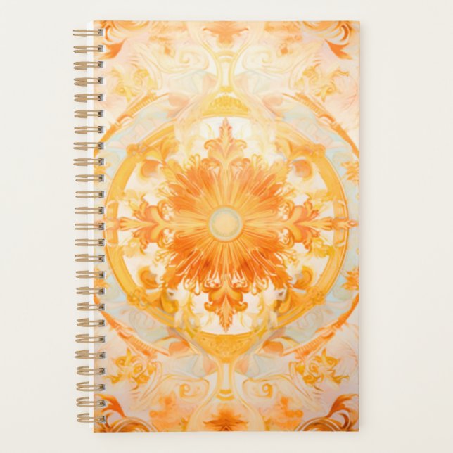  Italian Fresco Sun Pattern Planner (Front)