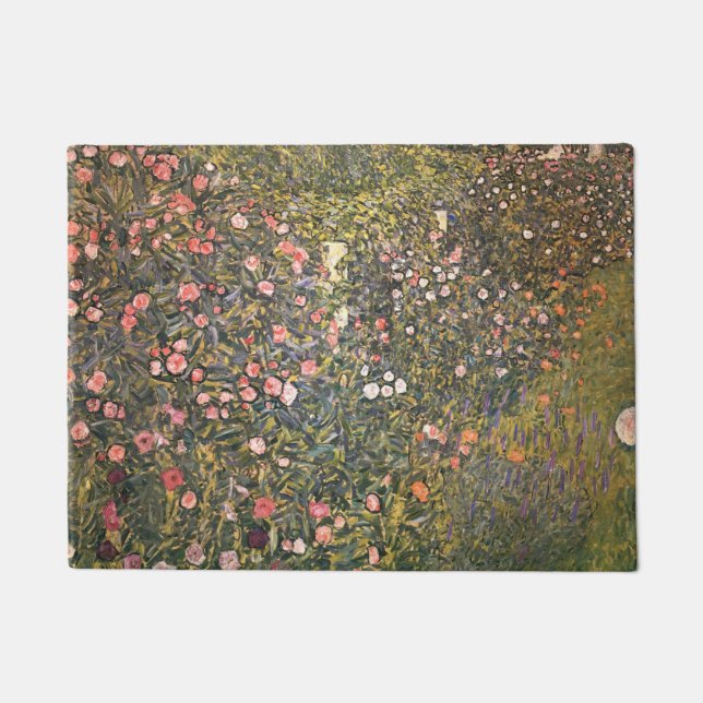 Italian Garden By Gustav Klimt Doormat (Front)