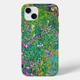 Italian Garden, Gustav Klimt iPhone 15 Mini Case