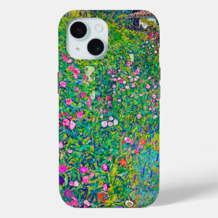 Italian Garden, Gustav Klimt iPhone 15 Case