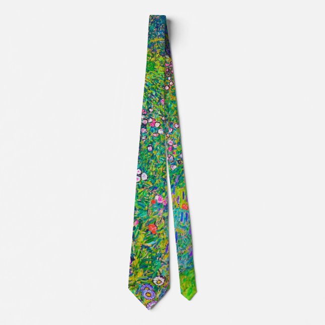 Italian Garden, Gustav Klimt Tie (Front)