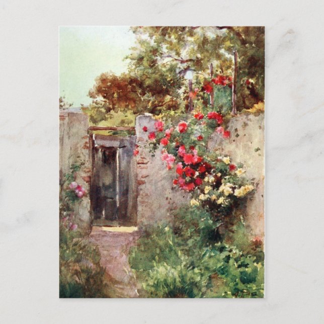 Italian Garden Postcard (Front)