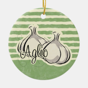 Italian Garlic Ornament