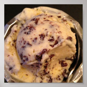 Italian Gelato Dessert Photo Poster