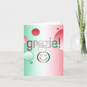 Italian Gifts : Thank You / Grazie Face