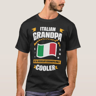 Italian Grandpa Funny Grandfather T-Shirt