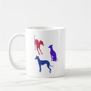 Italian Greyhound 4th Of July Mug