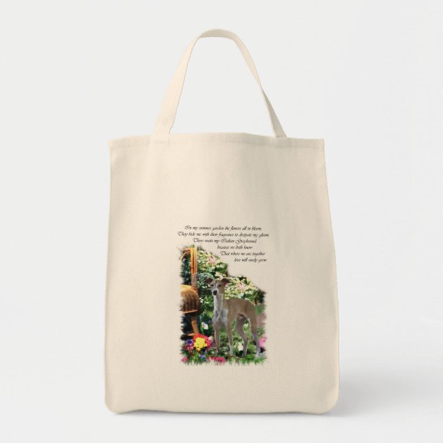 Italian Greyhound Art Gifts Tote Bag (Front)