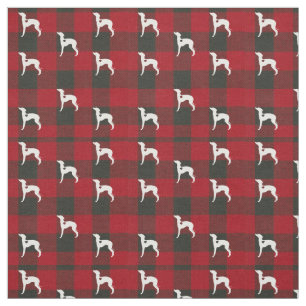 Italian Greyhound Buffalo Check Joann Fabric