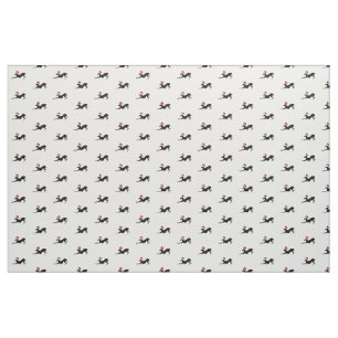 Italian Greyhound Christmas Fabric Dog