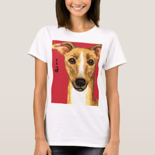 Italian Greyhound Colour Block T-Shirt