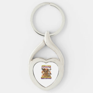 Italian Greyhound Copy Key Ring