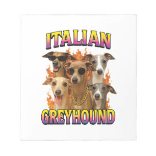 Italian Greyhound Copy Notepad