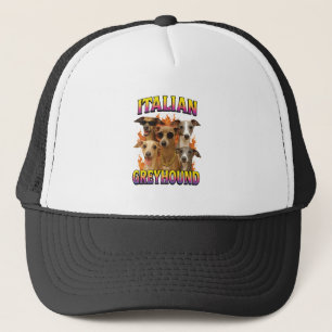 Italian Greyhound Copy Trucker Hat