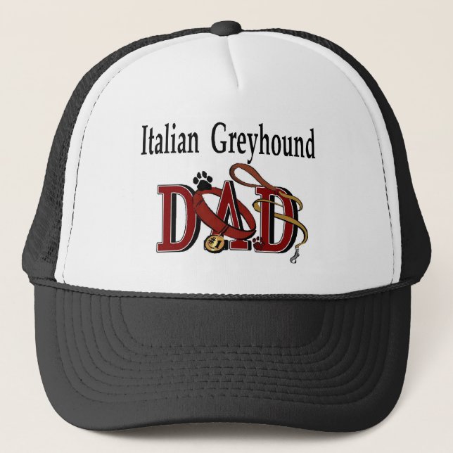 Italian Greyhound Dad Hat (Front)
