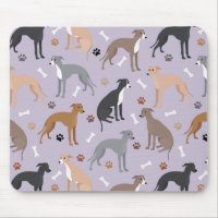 Italian Greyhound Dog Bones and Paws